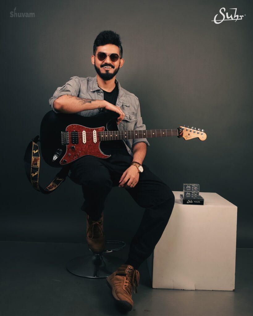 Shuvam Raha Suhr pickups 60neck, v60middle, thronbucker+ bridge